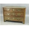Image 1 : A 19th Century Continental oak bow fronted commode