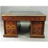 Image 1 : A good Victorian mahogany partners desk