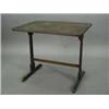 Image 1 : A l9th Century mahogany table on end supports