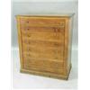 Image 1 : An oak eight drawer wellington chest. 86cm Est.100/20