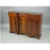 Image 1 : A mahogany breakfront cabinet (conversion?)