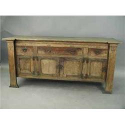 An Arts and Crafts sideboard