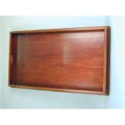 A Victorian mahogany butlers tray.  50 x 84cm Est.100/15