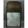 Image 1 : An 18th century mirror in a crossbanded walnut frame