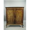 Image 1 : A 19th century mahogany two door cupboard