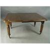 Image 1 : A Victorian mahogany extending dining table