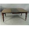 Image 1 : A Victorian mahogany extending dining table