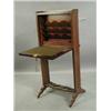 Image 1 : An Edwardian inlaid mahogany ladies writing companion
