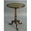 Image 1 : A Victorian walnut games table