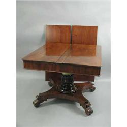A Victorian mahogany extending dining table