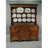 Image 1 : A 19th century Welsh dresser in oak walnut and mahogany