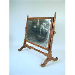 A Regency period mahogany framed dressing mirror. 47cm high Est.150/20