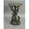 Image 1 : A Victorian stained wood lamp table on root base Est.150/25
