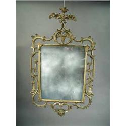 A 19th century giltwood mirror