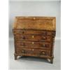 Image 1 : A 19th century provincial solid burr elm and yew wood bureau