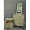 Image 1 : Three pieces of limed oak bedroom furniture by Betty Joel