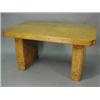 Image 1 : An Art Deco burr walnut dining table