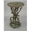 Image 1 : A Victorian lamp table with a gnarled root base