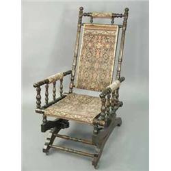 An American style beechwood rocking chair Est.200/25