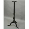 Image 1 : A turned mahogany torchere on club legs Est.80/12
