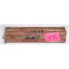 Image 1 : ROLL OF WHEAT PENNIES 50 TOTAL *UNSEARCHED MIXED DATES & GRADES* ROLL CAME OUT OF SAFE!!