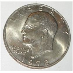 1972 EISENHOWER "IKE" DOLLAR!! DOLLAR CAME OUT OF SAFE!!