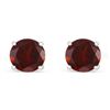 Image 1 : Genuine 5.0 ctw Garnet Stud Earring 14k 1.1g