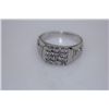 Image 1 : 16.5 CTW CZ RING .925 STERLING SILVER