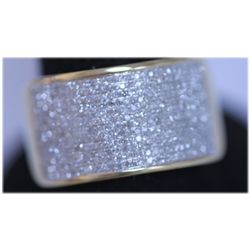 28.40 CTW 10K YELLOW GOLD DIAMOND RING