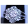 Image 1 : 23.60 CTW 18K WHITE GOLD DIAMOND RING