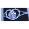 Image 1 : 8.65 CTW 14K WHITE GOLD DIAMOND RING