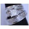 Image 1 : 28.55 CTW 10K WHITE GOLD DIAMOND ENGAGEMENT RINGS