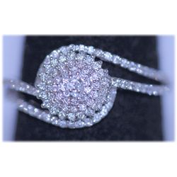 12.45 CTW 14K WHITE GOLD DIAMOND RING