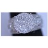 Image 1 : 30.75 CTW 10K WHITE GOLD DIAMOND RING