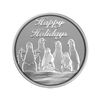 Christmas 2012 Silver Round X-28 Penguins - Half Ounce