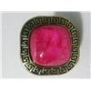 Image 1 : 45CTW PINK BRASS RING SIZE 6