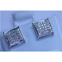 3.35 CTW 10K WHITE GOLD DIAMOND EARRING