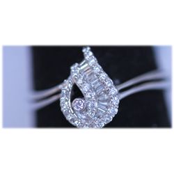 14.30 CTW 14K WHITE GOLD DIAMOND RING