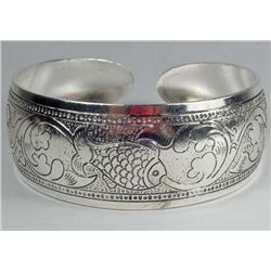11224 - TIBETAN SILVER LUCKY TOTEM BRACELET