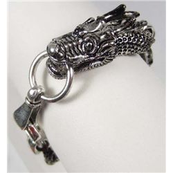 10808 - SILVER DRAGON BRACELET MARKED .925