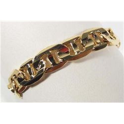 10613 - 18K GOLD PLATED CHAIN BRACELET