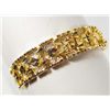 Image 1 : 10564 - 18K GOLD PLATED MEN'S BRACELET