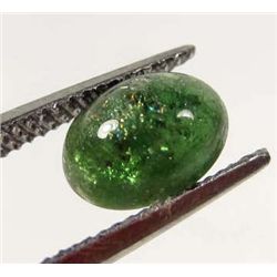 9460 - 1.56 CT. NEON GREEN DIOPTASE W/ GLA GEMSTONE APPRAISAL
