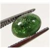 Image 1 : 9460 - 1.56 CT. NEON GREEN DIOPTASE W/ GLA GEMSTONE APPRAISAL