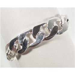 10600 - SILVER CHAIN BRACELET MARKED .925