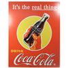 Image 1 : 9906 - COKE ITS THE REAL THING METAL SIGN