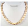 Image 1 : 10544 - PINK TAHITIAN CULTURED PEARL NECKLACE