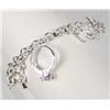 Image 1 : 10813 - SILVER CHARM BRACELET MARKED .925