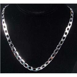 10969 - SILVER CHAIN NECKLACE MARKED .925