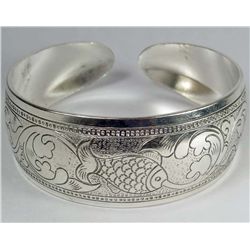 11222 - TIBETAN SILVER LUCKY TOTEM BRACELET